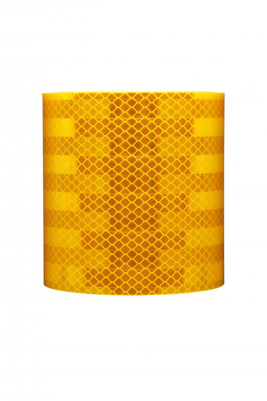 3M™ Diamond Grade™ Rail Car Markings, 983-71 FRA, kiss-cut (4 in x 18 in), yellow, 4 in x 50 yd