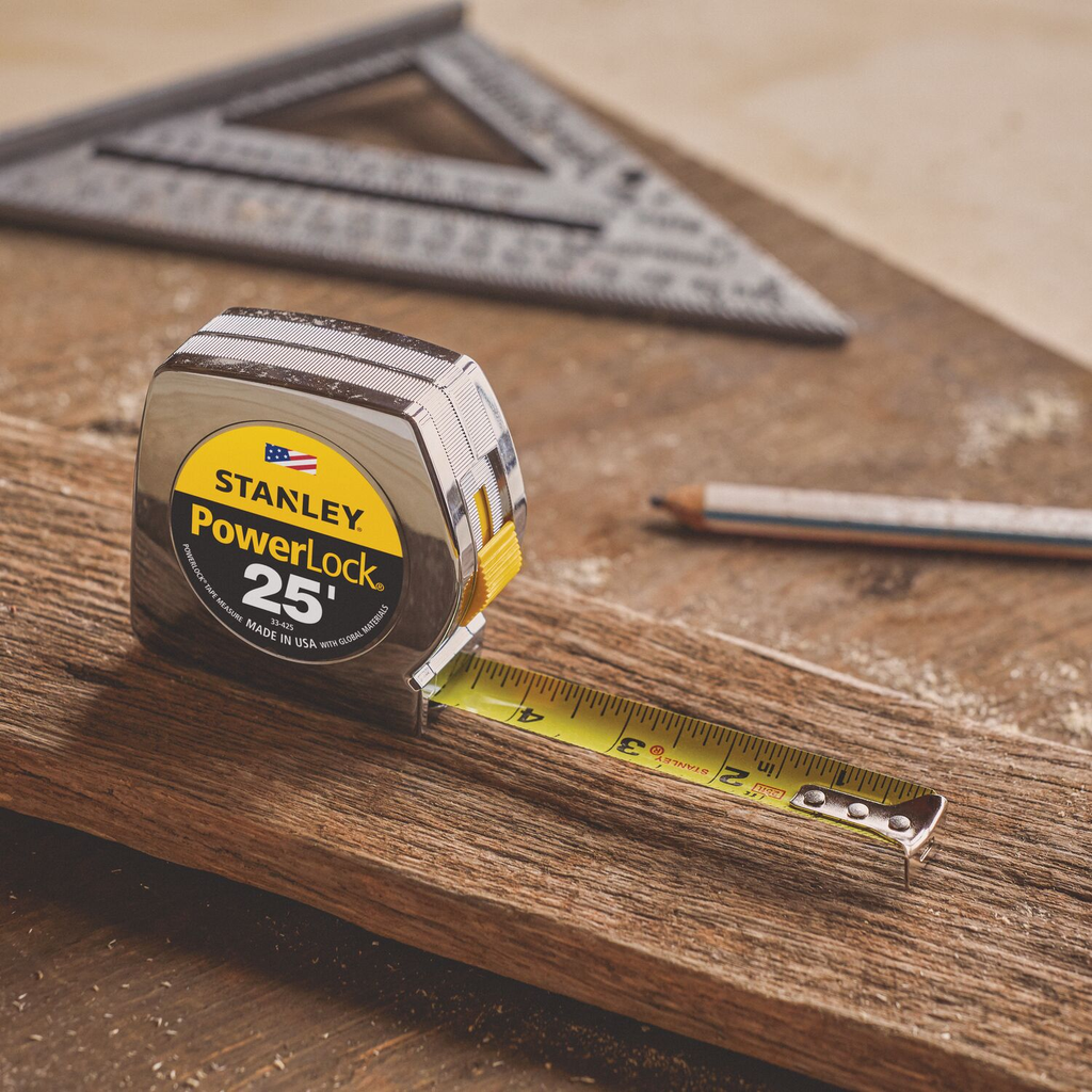 STANLEY 25 Ft PowerLock Tape Measure