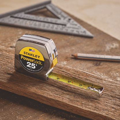 STANLEY 25 Ft PowerLock Tape Measure