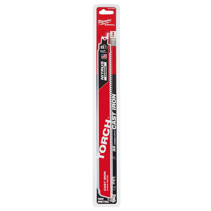 12 po. 7 TPI The TORCH avec lame SAWZALL au carbure NITRUS Lame de scie alternative SAWZALL - paquet de 3
