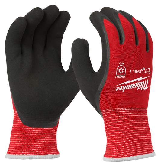 Cut Level 1 Insulated Gloves, Size XL