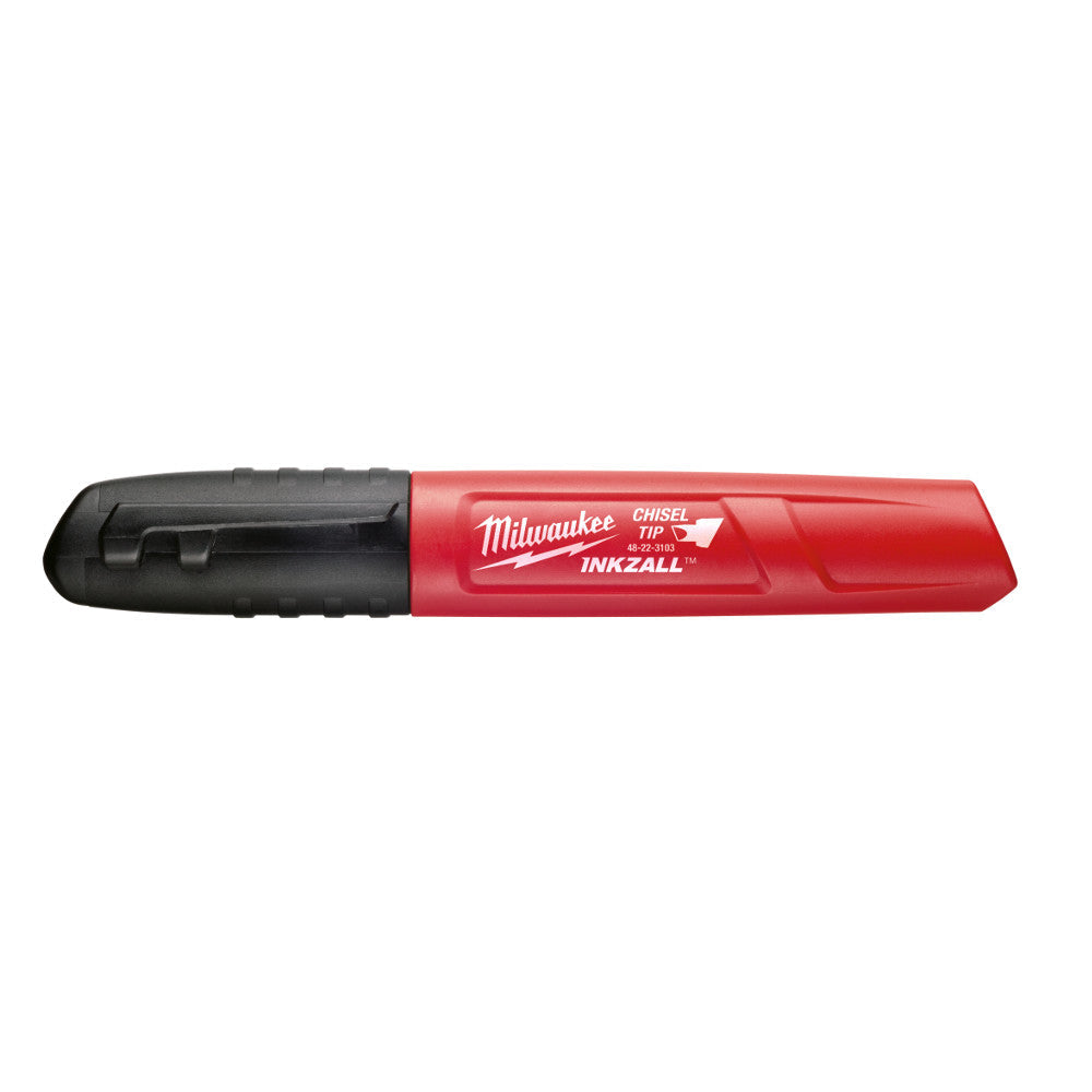 Inkzall™ Black Chisel Tip Markers, 36/PK