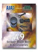 A9 Scraper blade bolt 3/4" x 3-1/2"