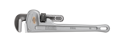 814 Aluminum Straight Pipe Wrench 14in