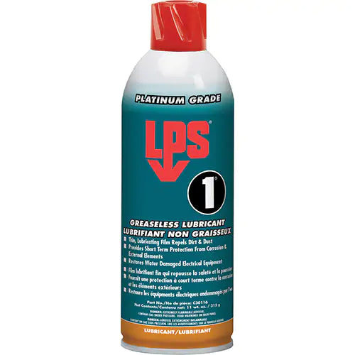 LPS 1® Greaseless Lubricant, 11 oz., Aerosol Can
