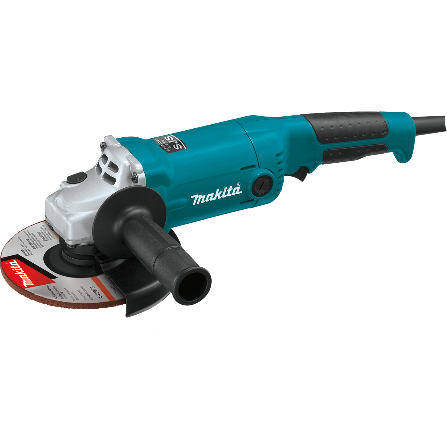 6" Angle Grinder W/sjs,electric Brake & Trigger Switch Ac/dc For Precision Stock Removal