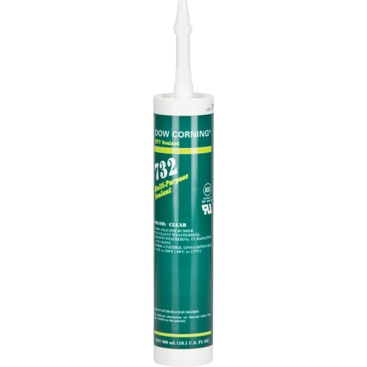 732 silicone sealant tube 300ml clear