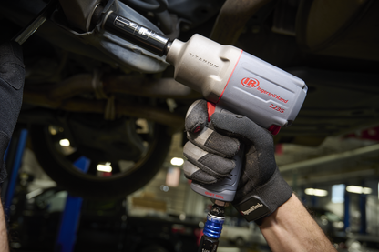 Air Impact Wrench, 1/2 In, Quiet, 1300 Ft-Lb Nut-Busting Torque, Pistol Grip