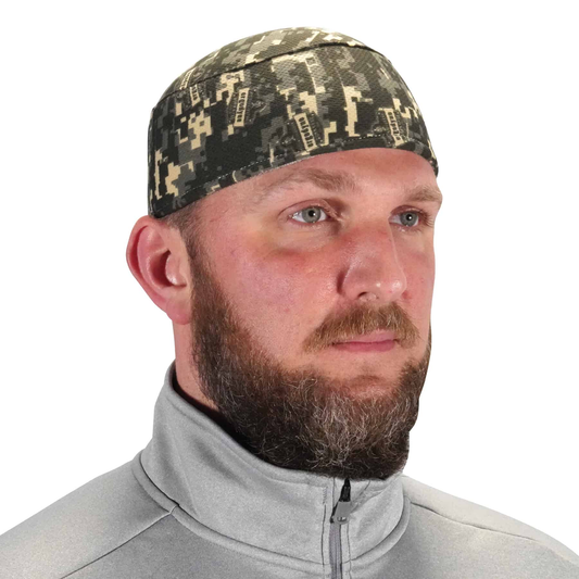 6630 Camo High-Performance Terry Cloth Skull Cap