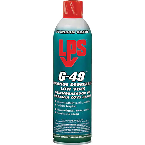 G-49 Low™ VOC Orange Degreaser, 15 oz., Aerosol Can