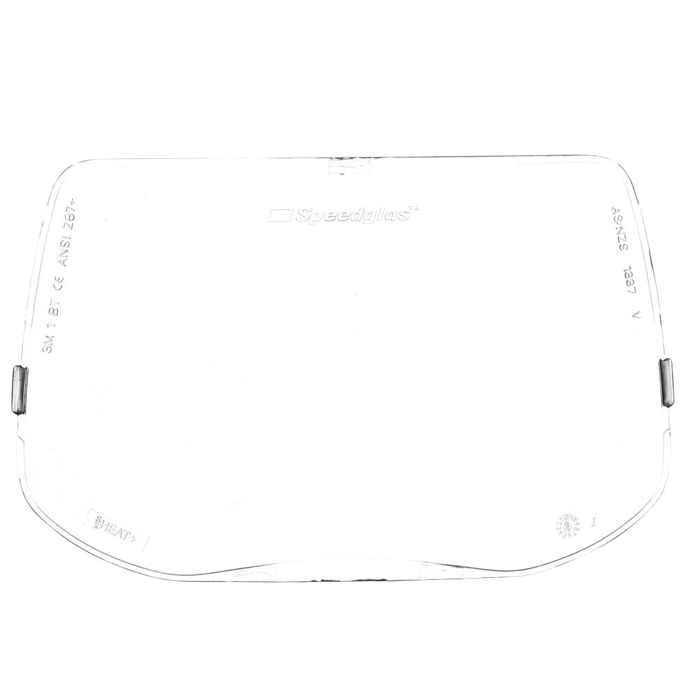Plaque de protection extérieure pour casque de soudage 3M™ Speedglas™ 9100 06-0200-53, haute température, 10/cs