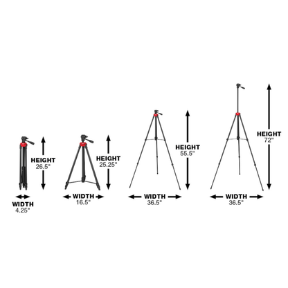 72 in. Laser Tripod