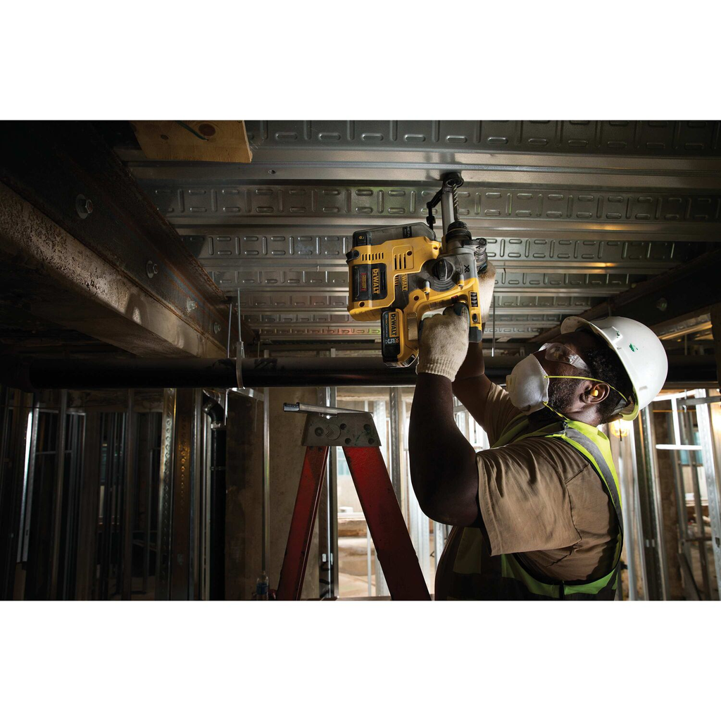 DEWALT 20V MAX* XR Brushless Cordless 1 In. SDS PLUS L-Shape Rotary Hammer (Tool Only)