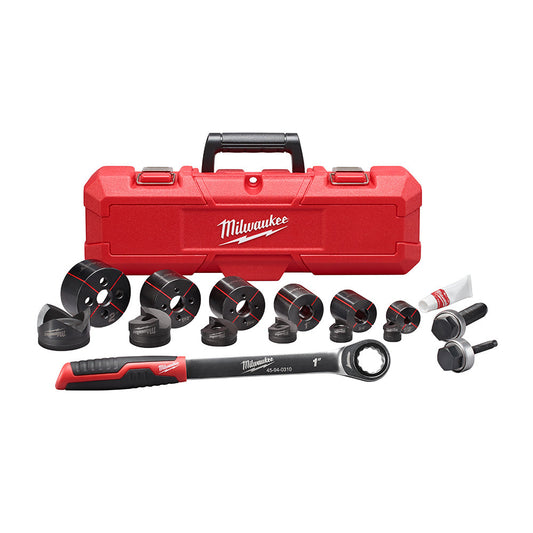 Exact™ 1/2" to 2" Hand Ratchet Knockout Set