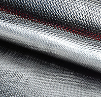 Fire Blanket, Aluminized Fiberglass Cloth, 60" x 50 yards, 18oz