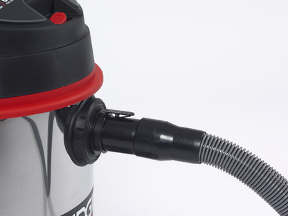 16 Gallon Stainless Steel Wet/Dry Vac With Cart 1610RV