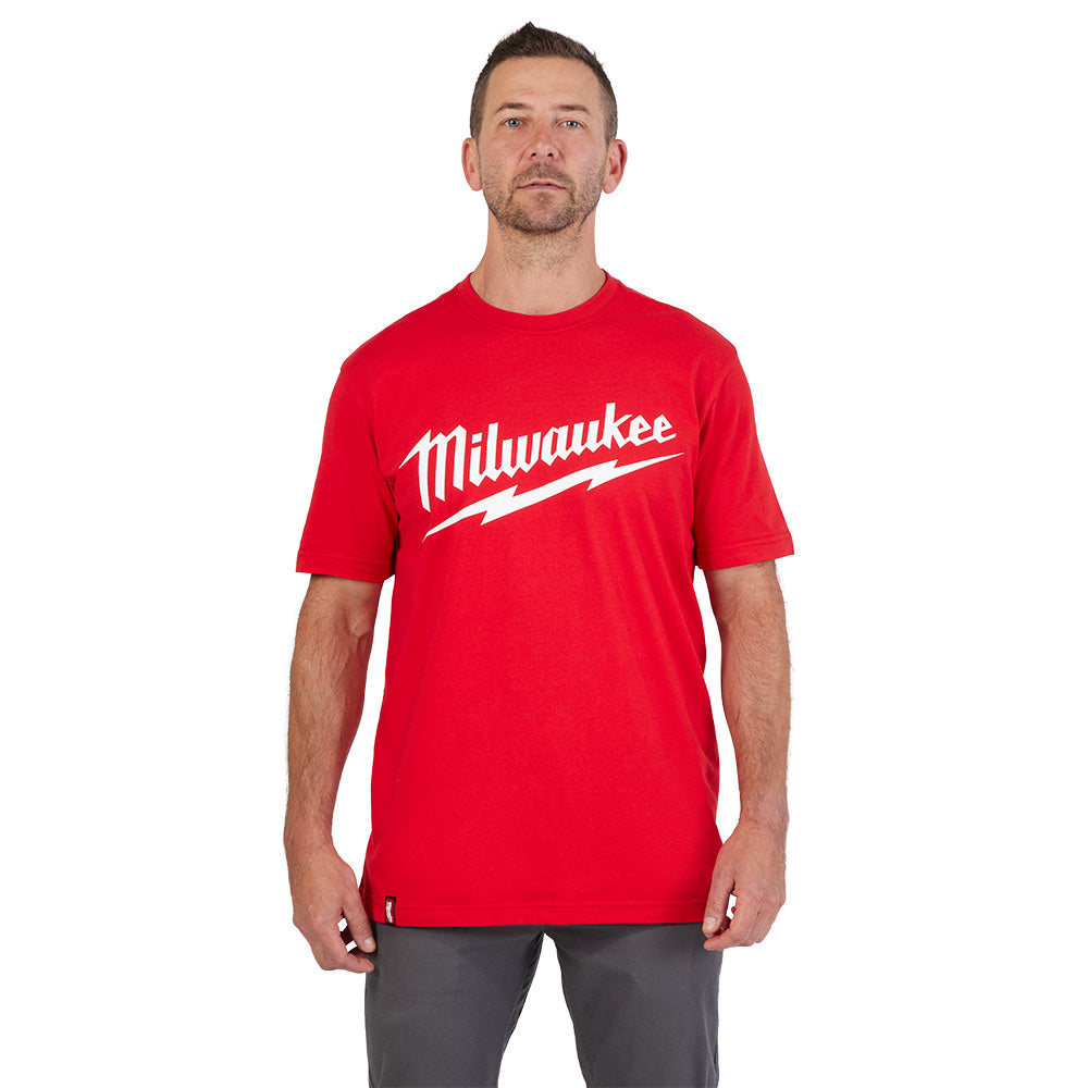 Heavy Duty T-shirt - Short Sleeve Logo Red 2X