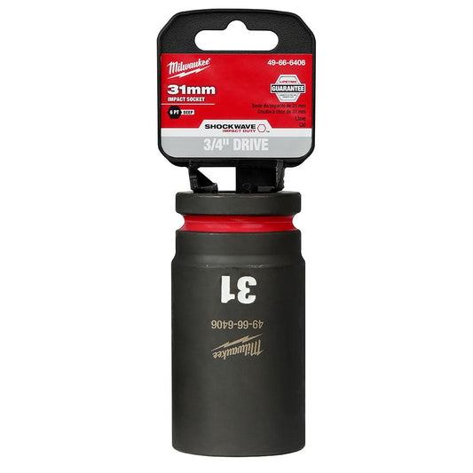 3/4 drive 31MM STD 6 PT IMP SCKT