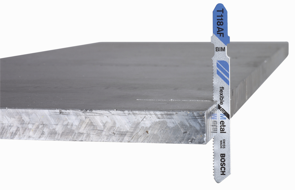 5 Pc. 3-5/8 In. 11-14 TPI Flexible For Metal T-Shank Jig Saw Blades