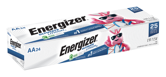 Energizer Ultimate Lithium AA Batteries (1 Pack) 1.5V Lithium Double A Batteries
