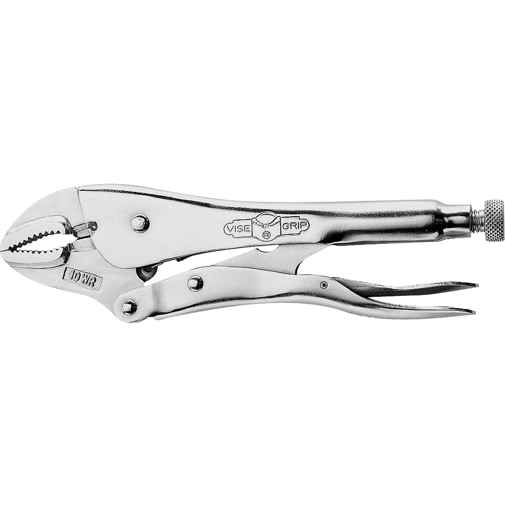 Irwin Vise-Grip Original Locking Pliers With Wire Cutter Curved Jaw 10-Inch