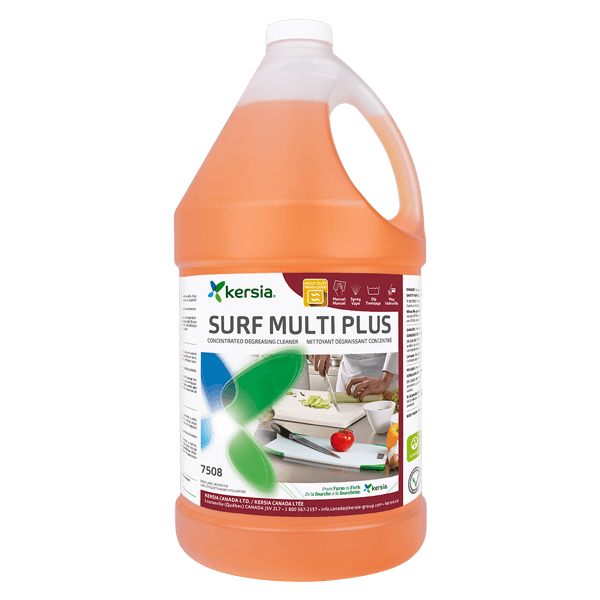 SURF MULTI PLUS - Nettoyant dégraissant concentré haute performance, 7508, 3,8 L