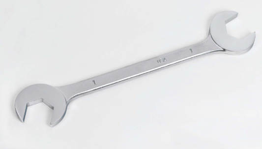 15/16 Inch SAE 15° - 60° Double Open End Angle-Head Wrench
