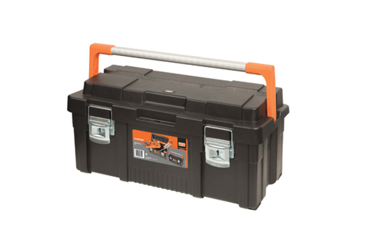 Boîte à outils en plastique de 25-1/2 pouces