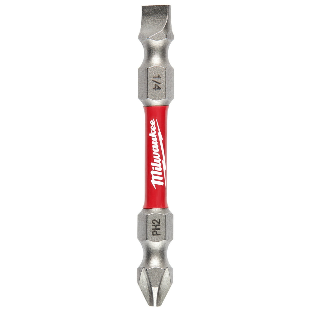 Shockwave™ Impact Phillips #2 / Slotted 1/4 In Double Ended Bit