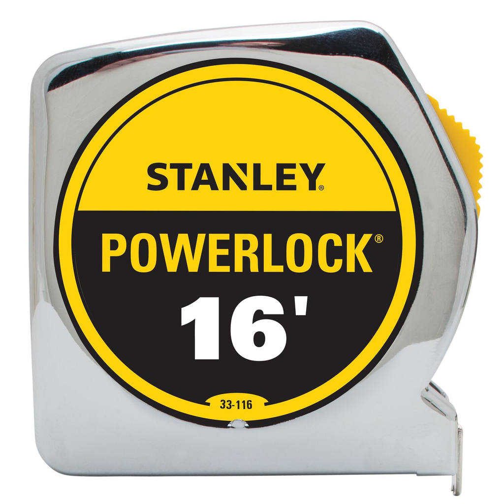 Stanley Powerlock Tape Measure 3/4in X 16ft