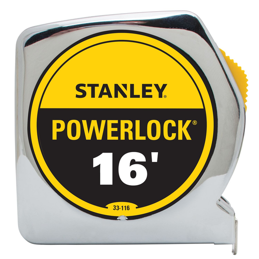 Stanley Powerlock Tape Measure 3/4in X 16ft