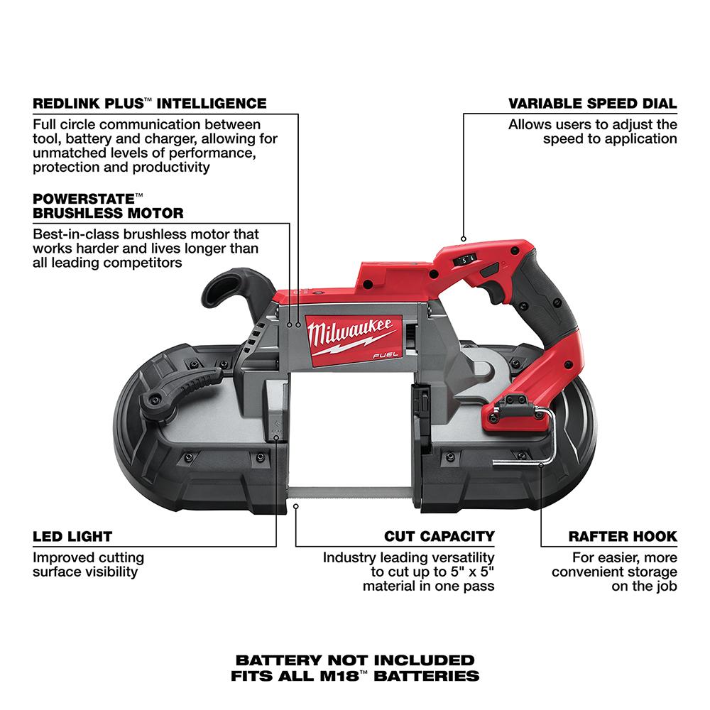 M18™ FUEL Deep Cut Band Saw