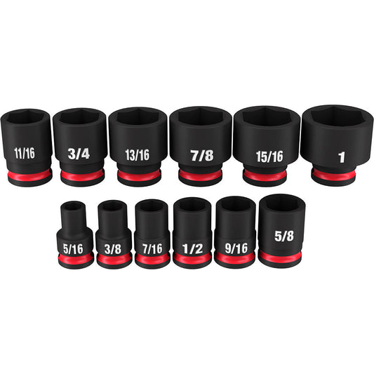 Shockwave™ 12pc Impact Duty™ 3/8" Drive Sae Standard 6 Point Socket Set