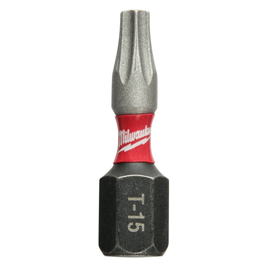 Shockwave™ 1 In T15 Impact Driver Bits, 15/PK