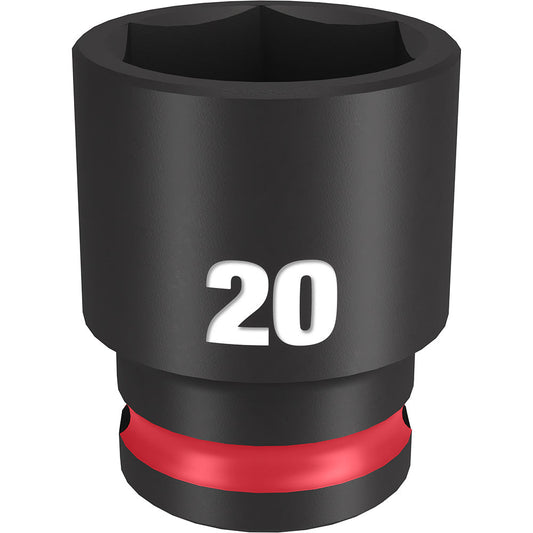 Shockwave Impact Duty™ 3/8" Drive 20mm Standard 6 Point Socket