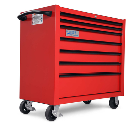 40" Williams Roll Cabinet - 7 Drawer