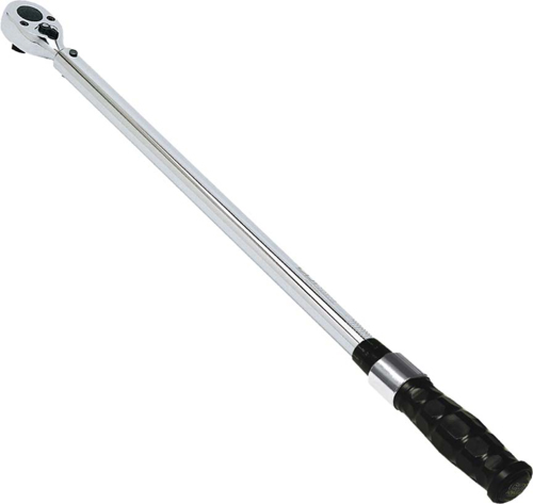 Clé dynamométrique réglable à micromètre, double échelle, poignée confortable (30-250 pi-lb) 1/2"
