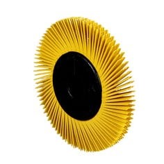 Brosse à soies radiales Scotch-BriteMC, BB-ZB, 15,24 x 1,27 x 2,54 cm (6 x 1/2 x 1 po), avec adaptateur