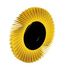 Brosse à soies radiales Scotch-BriteMC, BB-ZB, 15,24 x 1,27 x 2,54 cm (6 x 1/2 x 1 po), avec adaptateur