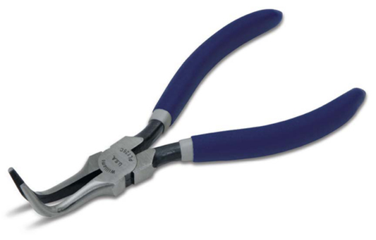 6-1/4 Inch Thin Bent Chain Nose Pliers