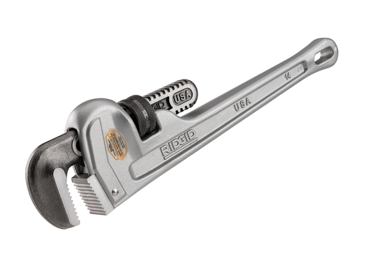 814 Aluminum Straight Pipe Wrench 14in