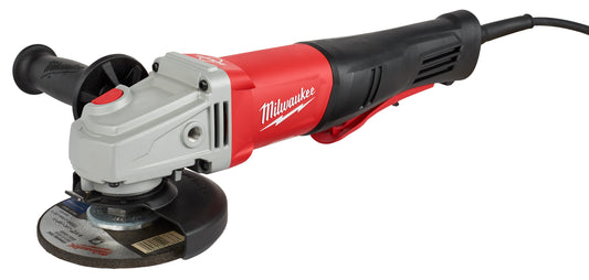 11 Amp 4-1/2 In / 5 In Braking Small Angle Grinder Paddle No-lock