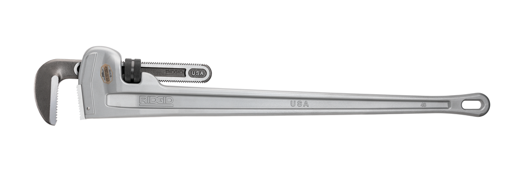 848 48" Aluminum Straight Pipe Wrench