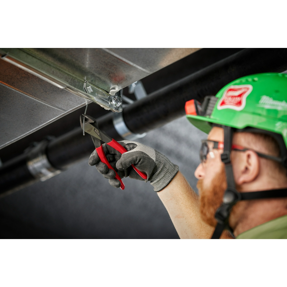 8" Diagonal Dipped Grip Cutting Pliers