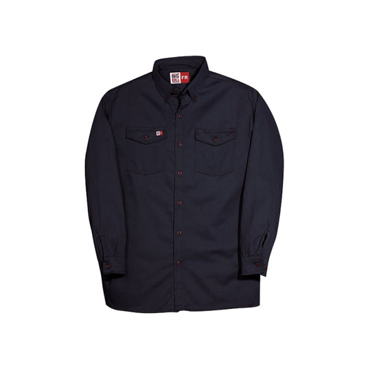 Big Bill® Westex, Flame Resistant (FR) Button Work Shirt, ATPV 8.9, 147BDTS7, Navy, 2XL, Regular