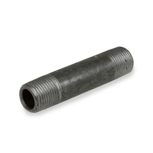 Mamelon noir 1/2" NPT x 4", nomenclature 80