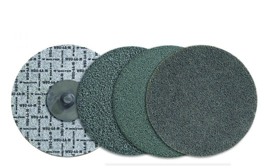 Twist Blendex U Discs, 3 In. Grade: 6sf, Type: Round