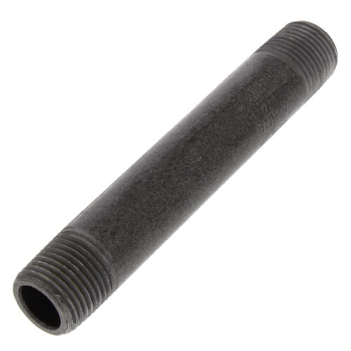 Mamelon noir 1/2" NPT x 5", nomenclature 80