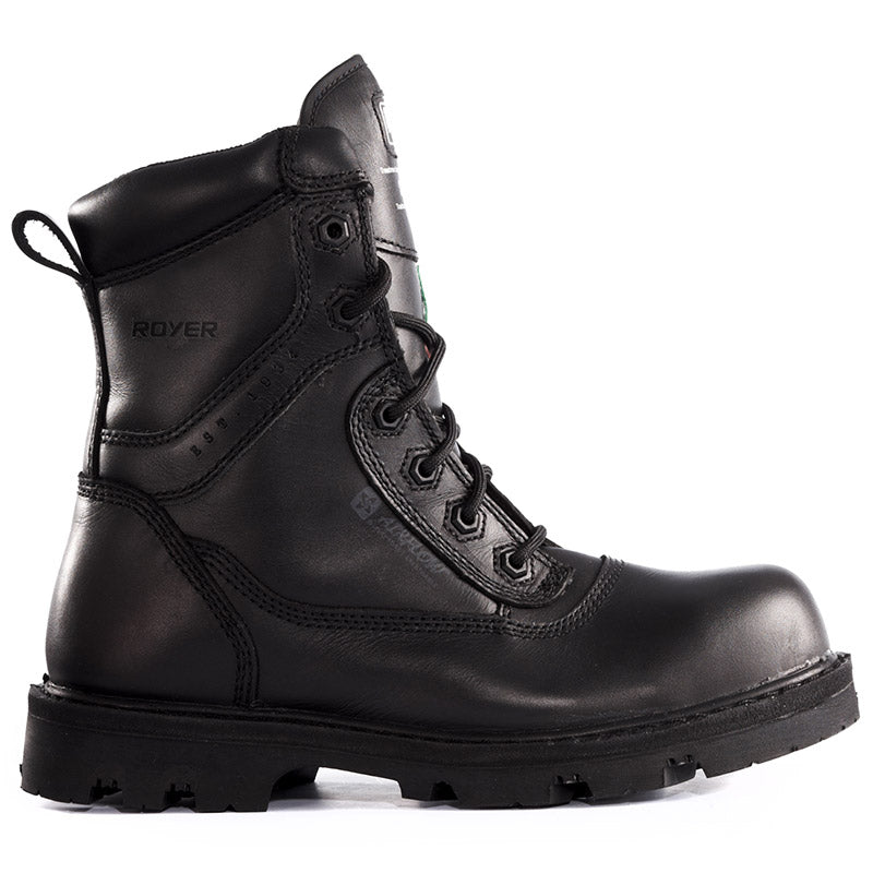 FLX AIRFLOW™, Men's 8 inch CSA Approved, Waterproof, Composite Toe Cap, Work Boots, Black, Size 9