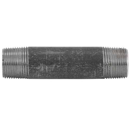 Mamelon noir 3/4" NPT x 4", nomenclature 80